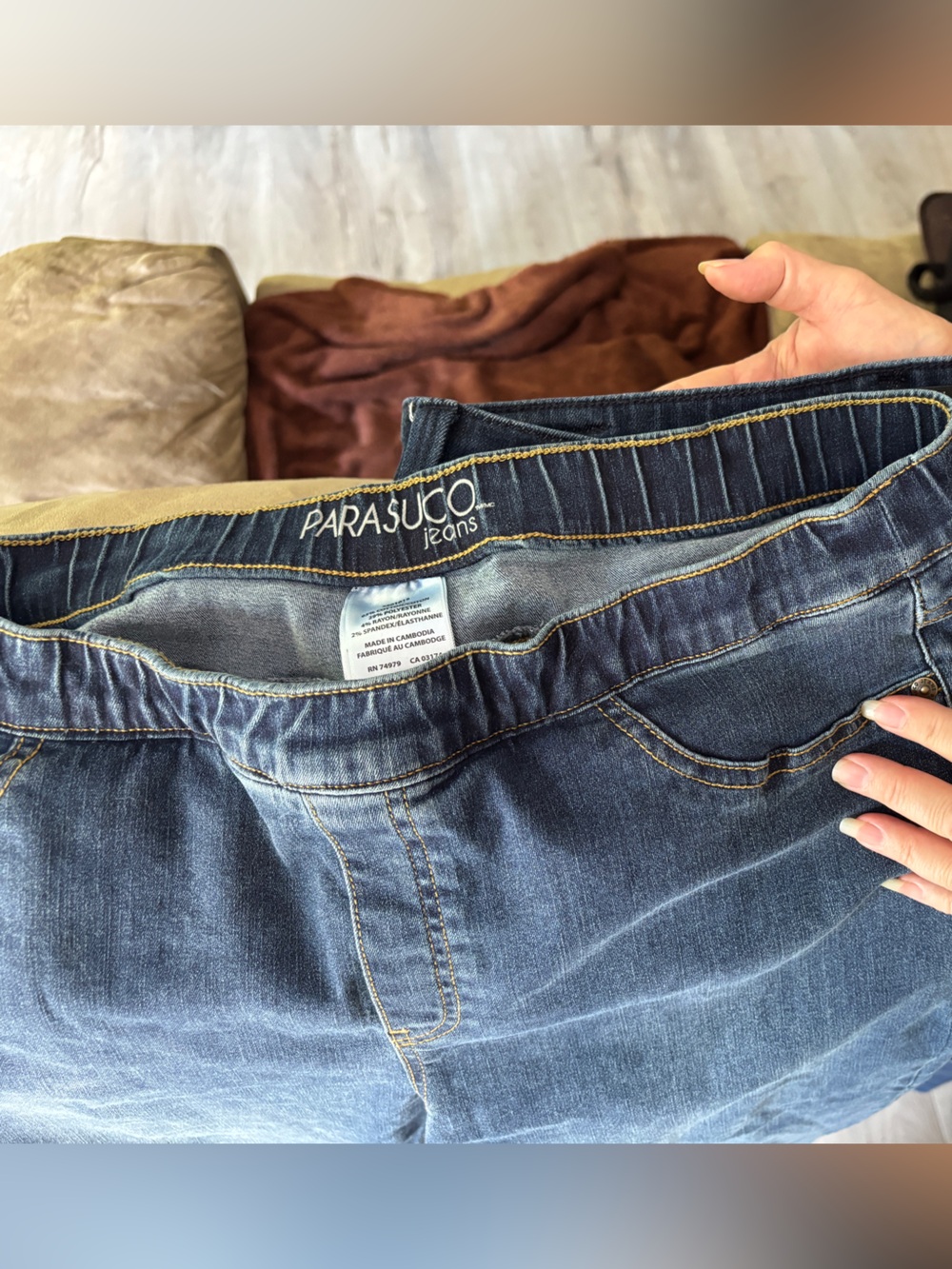 Parasuco Women’s Dark Blue Stretch Jeggings